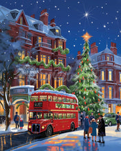 Charger l'image dans la galerie, Diamond Painting - Broderie Diamant - Rue de Noël à Londres