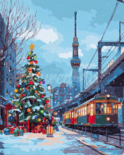 Charger l'image dans la galerie, Diamond Painting - Broderie Diamant - Noël à Tokyo