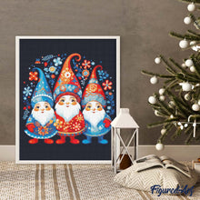 Charger l'image dans la galerie, Broderie Diamant - Trio de Lutins