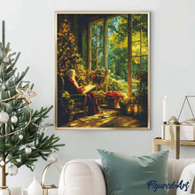 Charger l'image dans la galerie, Broderie Diamant - Moment de Calme du Père Noël