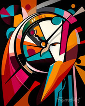 Charger l'image dans la galerie, Diamond Painting - Broderie Diamant - Roue du Temps Abstraite Éclatante