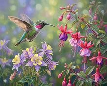 Charger l'image dans la galerie, Diamond Painting - Diamond Painting - Chuchotements du Colibri