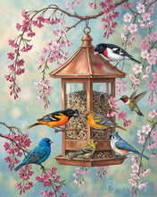 Charger l'image dans la galerie, Diamond Painting - Diamond Painting - Oiseaux et Fleurs de Cerisier