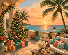 Charger l'image dans la galerie, Diamond Painting - Diamond Painting - Noël au bord de l'océan