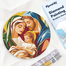 Charger l'image dans la galerie, Diamond Painting sur Disque en Bois - Sainte Famille
