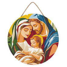 Charger l'image dans la galerie, Diamond Painting sur Disque en Bois - Sainte Famille