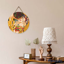 Charger l'image dans la galerie, Diamond Painting sur Disque en Bois - Le baiser - Klimt