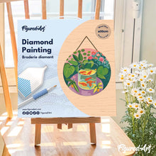 Charger l'image dans la galerie, Diamond Painting sur Disque en Bois - Les Poissons rouges - Matisse