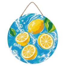 Charger l'image dans la galerie, Diamond Painting sur Disque en Bois - Brise de Citrus