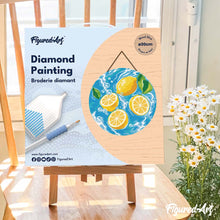 Charger l'image dans la galerie, Diamond Painting sur Disque en Bois - Brise de Citrus