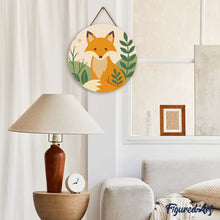 Charger l'image dans la galerie, Diamond Painting sur Disque en Bois - Renard