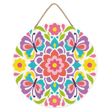 Charger l'image dans la galerie, Diamond Painting sur Disque en Bois - Mandala papillon