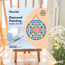 Charger l'image dans la galerie, Diamond Painting sur Disque en Bois - Mandala coquillage