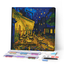 Charger l'image dans la galerie, Mini Diamond Painting 25x25cm Figured'Art - Van Gogh - Café