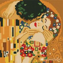 Charger l'image dans la galerie, Mini Diamond Painting 25x25cm - Le baiser - Klimt