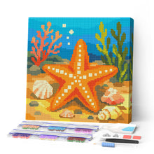 Charger l'image dans la galerie, Mini Diamond Painting 25x25cm Figured'Art - Étoile de mer