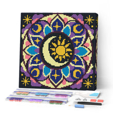 Charger l'image dans la galerie, Mini Diamond Painting 25x25cm Figured'Art - Mandala céleste