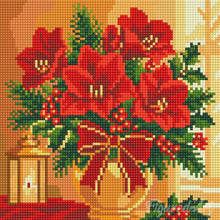 Charger l'image dans la galerie, Mini Diamond Painting 25x25cm - Étoiles de Noël