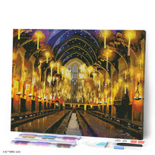 Charger l'image dans la galerie, Broderie Diamant - Harry Potter - Grande Salle