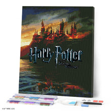 Charger l'image dans la galerie, Broderie Diamant - Harry Potter - Poudlard en Flammes