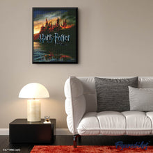 Charger l'image dans la galerie, Broderie Diamant - Harry Potter - Poudlard en Flammes