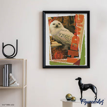 Charger l'image dans la galerie, Broderie Diamant - Harry Potter - Carte Hedwige