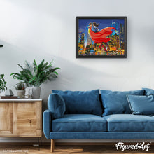 Charger l'image dans la galerie, Broderie Diamant - Superman et Loïs dans le Ciel