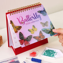 Charger l'image dans la galerie, Calendrier Broderie Diamant 2026 - Papillons