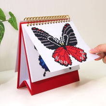 Charger l'image dans la galerie, Calendrier Broderie Diamant 2026 - Papillons