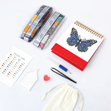 Charger l'image dans la galerie, Calendrier Broderie Diamant 2026 - Papillons