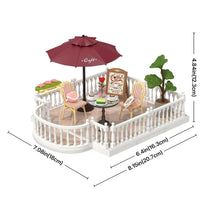 Charger l'image dans la galerie, Maison Miniature - Terrasse de café chic