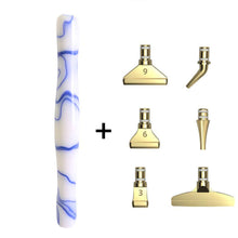Charger l'image dans la galerie, Stylo Premium Ergonomique Diamond Painting Vagues Bleues 5 Variantes