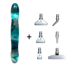 Charger l'image dans la galerie, Stylo Premium Diamond Painting Ergonomique Vagues Turquoise 5 Variantes