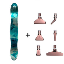 Charger l'image dans la galerie, Stylo Premium Diamond Painting Ergonomique Vagues Turquoise 5 Variantes