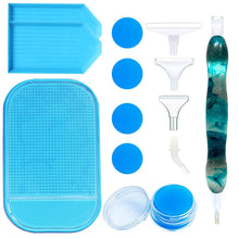 Charger l'image dans la galerie, Stylo Premium Diamond Painting Ergonomique Vagues Turquoise 5 Variantes