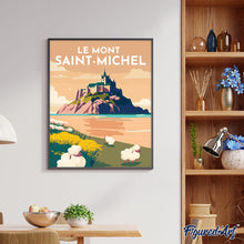 Charger l'image dans la galerie, Affiche Vintage Mont Saint-Michel