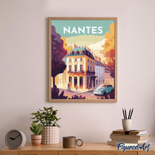 Charger l'image dans la galerie, Affiche Vintage Nantes