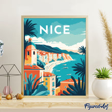 Charger l'image dans la galerie, Affiche Vintage Nice