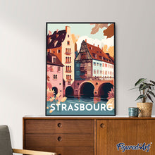 Charger l'image dans la galerie, Affiche Vintage Strasbourg