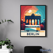 Charger l'image dans la galerie, Affiche Vintage Berlin