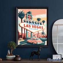 Charger l'image dans la galerie, Affiche Vintage Las Vegas