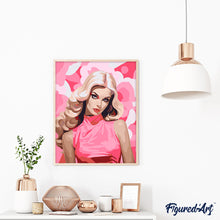 Charger l'image dans la galerie, Diva Blonde en Rose
