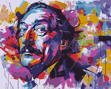 Charger l'image dans la galerie, Peinture par numéros Figured'Art Street Art Moustache