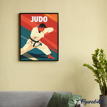 Charger l'image dans la galerie, Affiche sportive Judo