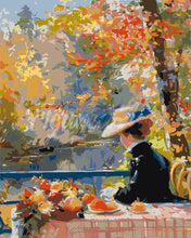 Charger l'image dans la galerie, Peinture par numéros Figured'Art Femme en  Automne inspirée de Renoir