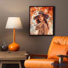 Charger l'image dans la galerie, Femme dans le vent d'Automne