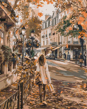 Charger l'image dans la galerie, Peinture par numéros Figured'Art Journée d'Automne en ville