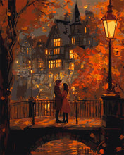 Charger l'image dans la galerie, Peinture par numéros Figured'Art Soirée amoureuse en Automne