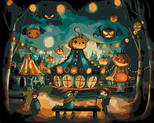 Charger l'image dans la galerie, Peinture par numéros Figured'Art Carnaval d'Halloween