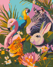 Charger l'image dans la galerie, Peinture par numéros Figured'Art Amis de la jungle